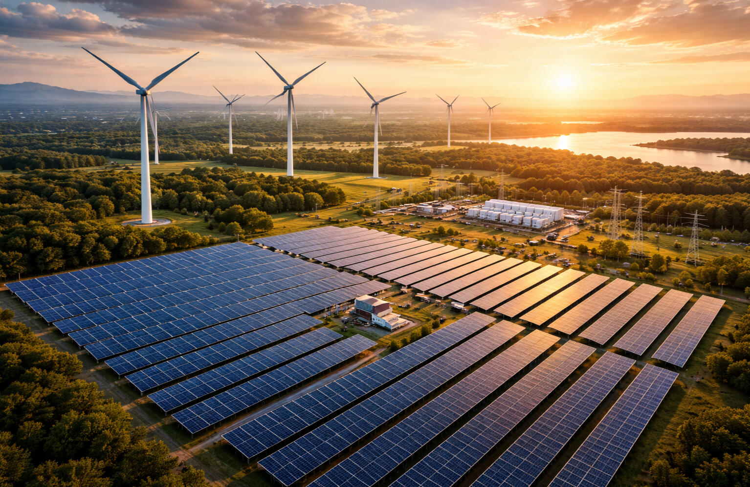 Energía Renovable y Transición Energética Proyecto de energía renovable con parque solar y eólico estructurado mediante SPVs y Series LP, integrando tokenización de activos energéticos para financiamiento institucional y liquidez estratégica global.