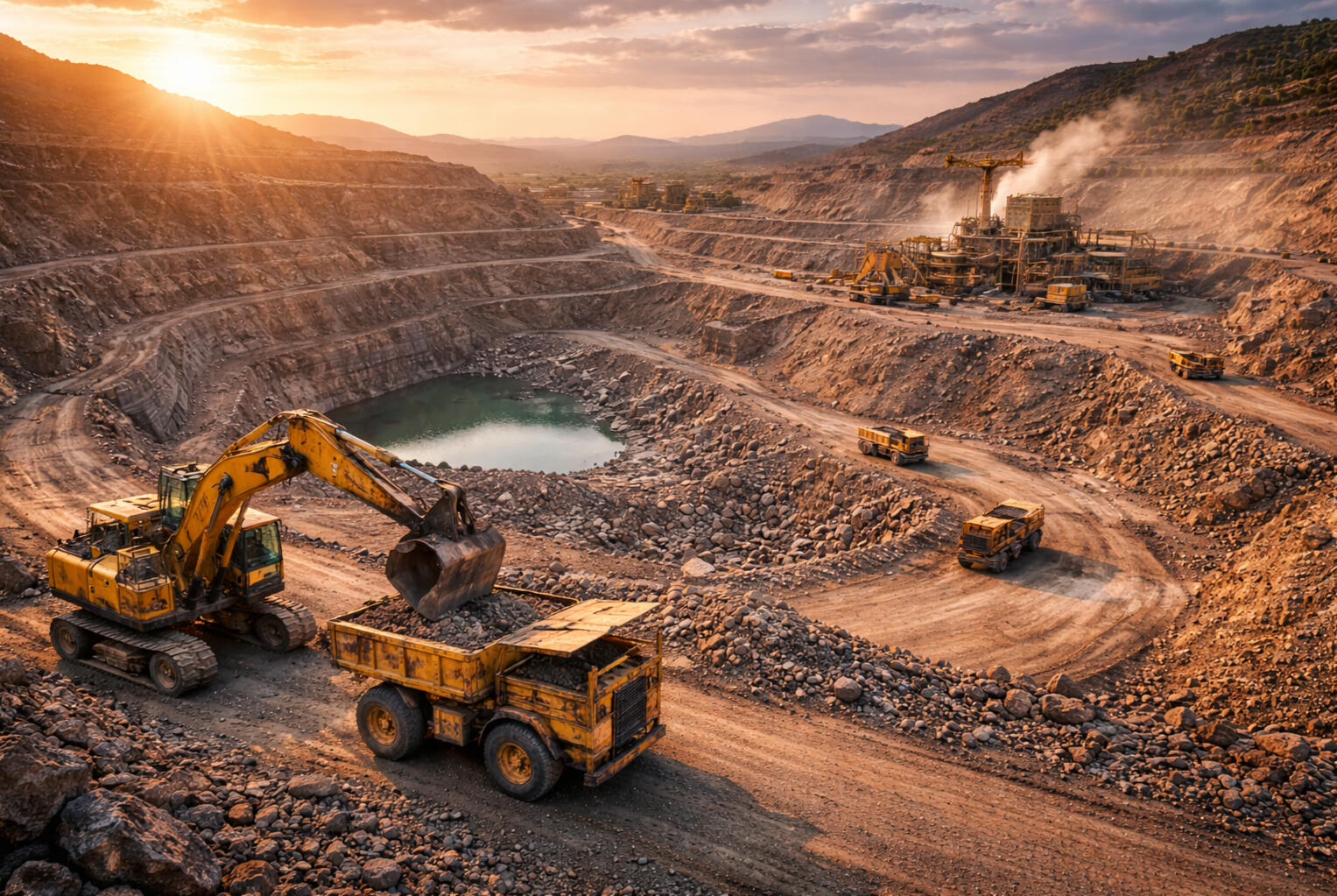 Financiamiento de proyectos mineros y recursos extractivos mediante estructuración de Series LP, SPVs especializados y tokenización de activos reales para capitalización internacional.